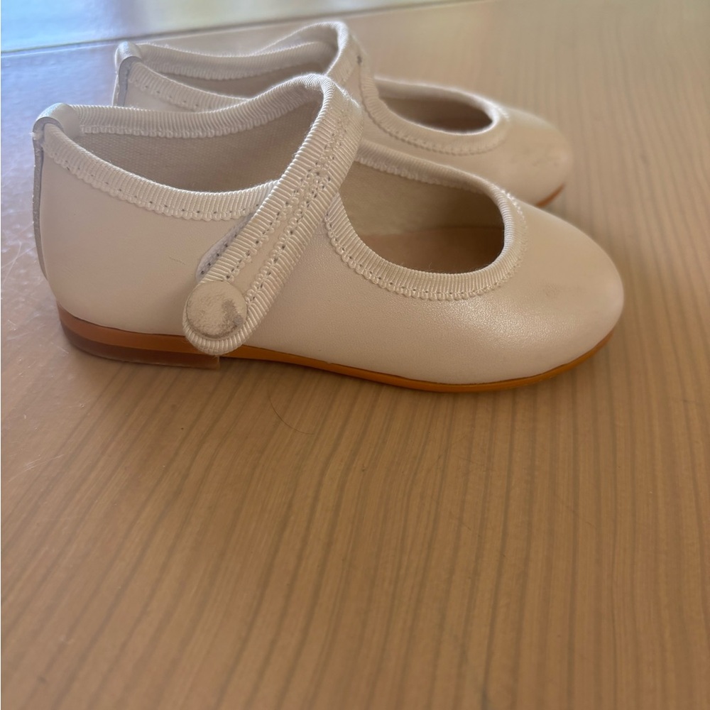 Girls toddler dress shoes 21 pearl fleurisse Mary Jane’s leather luxury